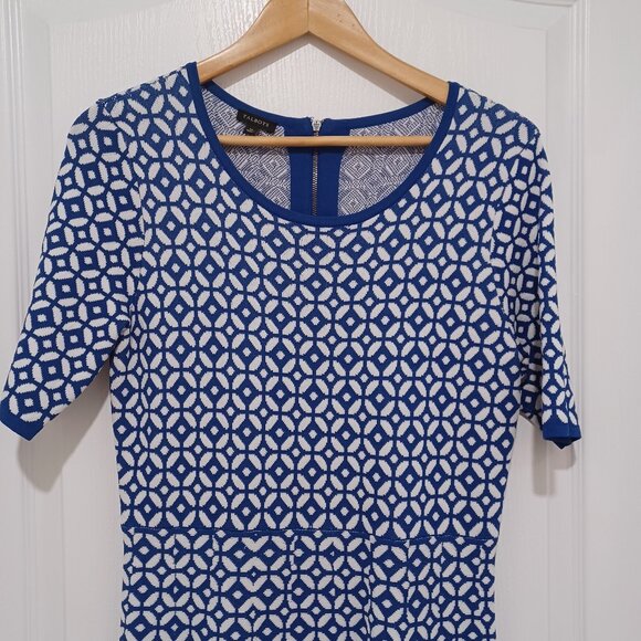 Talbots Geometric Dress - Picture 3 of 10